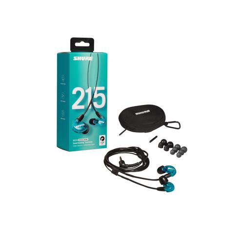 Shure Earphones SE215SPE-EFS 3.5 mm Jack Bleu