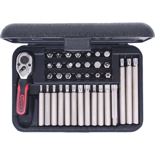 Coffret d'embouts de vissage 10mm , 37 pcs