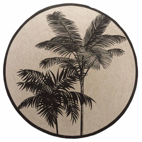 Tapis Rond Trocicale Nature