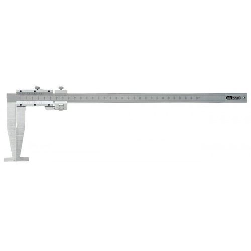 Calibre à coulisse inox pour tambour de frein PL, vernier à vis, coffret bois