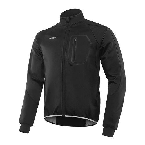 Bergrisar-Veste De Cyclisme Thermique Pour Homme,Imperméable Softshell Smile,Coupe-Vent De Moto,Vélo,Dehors De Plein Air,Bg011,Hiver