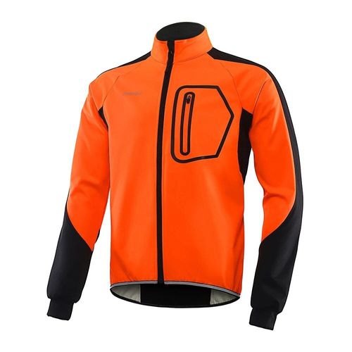 Bergrisar-Veste De Cyclisme Thermique Pour Homme,Imperméable Softshell Smile,Coupe-Vent De Moto,Vélo,Dehors De Plein Air,Bg011,Hiver