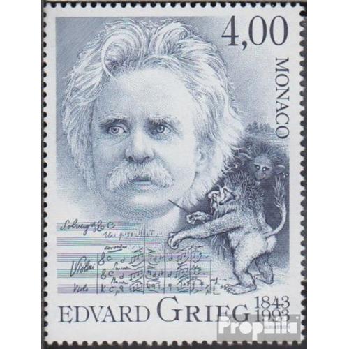 Monaco 2151 (Complète.Edition.) Neuf Avec Gomme Originale 1993 Edvard Grieg