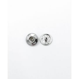 Pressions Nickel - Carte De 12 - 9mm