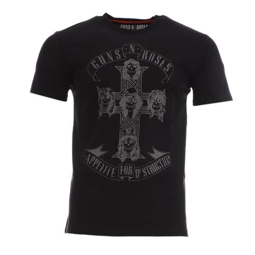 T-Shirt Noir Homme Vintage Tee 1132275