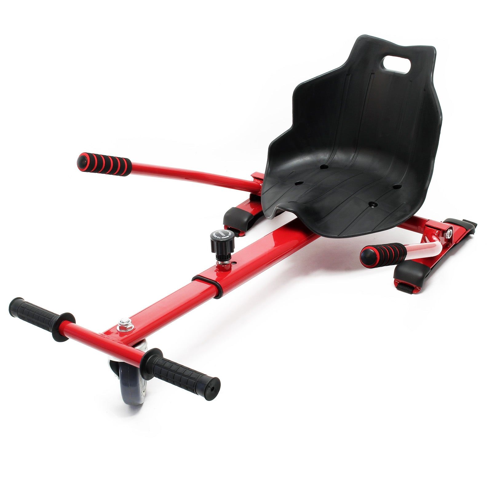 Siège De Scooter Kart Électrique Compatible Avec Hoverboards Adulte Enfant 120 Kg Rouge Helloshop26 16_0002718