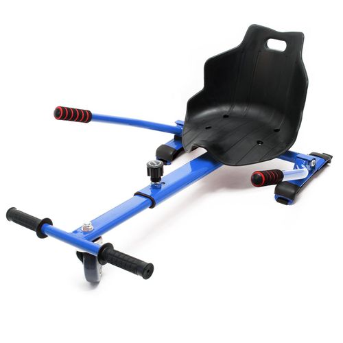 Siège De Scooter Kart Électrique Compatible Avec Hoverboards Adulte Enfants 120kg Bleu Helloshop26 16_0002716