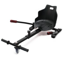 Siège De Scooter Kart Électrique Compatible Avec Hoverboards Adulte Enfants 120 Kg Noir Helloshop26 16_0002717