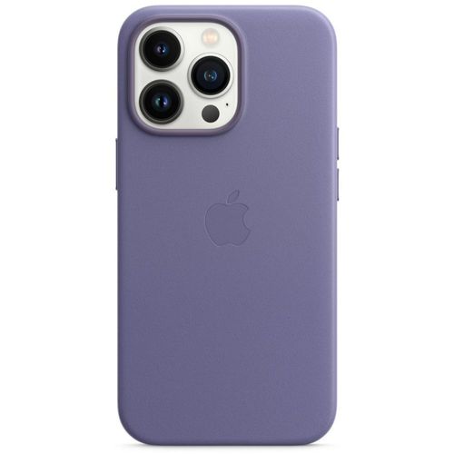 Apple - Coque De Protection Pour Téléphone Portable - Avec Magsafe - Cuir - Glycine - Pour Iphone 13 Pro