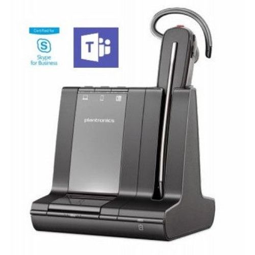 Poly Savi 8240 Office - Microsoft - micro-casque - convertible - Bluetooth - sans fil - Certifié pour Microsoft Teams
