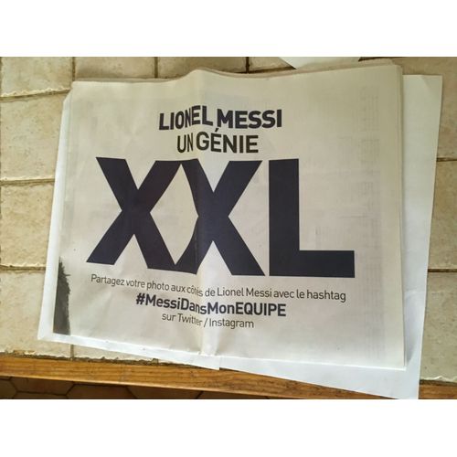 Poster Linoel Messi Taille Réelle L'quipe