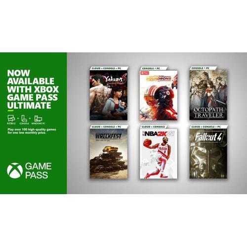 xbox game pass ultimate console and pc