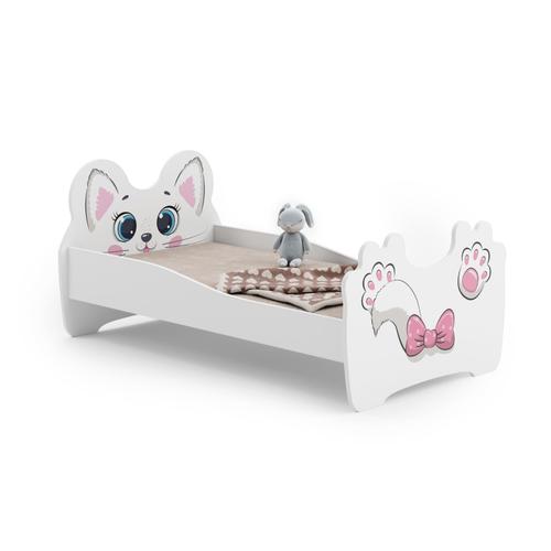 Lit Enfant 140x70 Cm + Sommier + Matelas