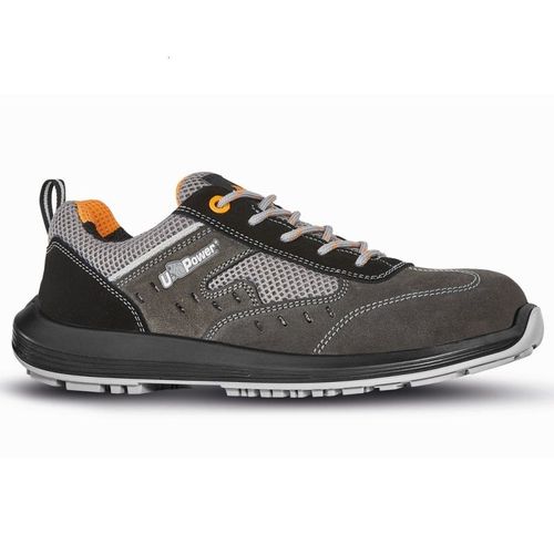 U-power Chaussure De Sécurité Basse Sans Métal Brezza Environnements Secs Et Chauds S1p Src
