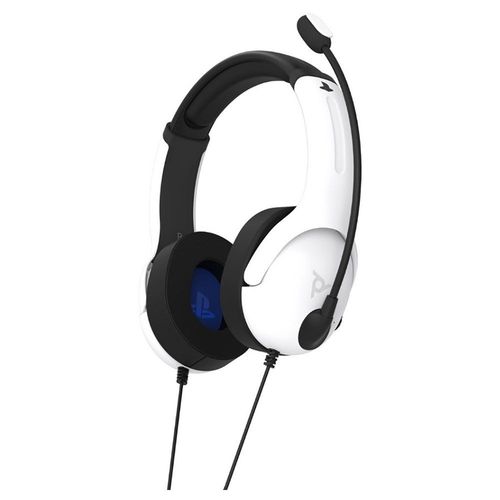 Casque gamer PDP PS4 LVL40 Blanc