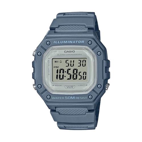 Casio Montre Homme Résine Bleu W-218hc-2avef