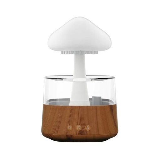 Humidificateur d'air Rain Cloud et diffuseur d'arômes,brumisateur à ultrasons,lampe aromatique,diffuseur essentiel de château,parfum de chambre à coucher,maison #B
