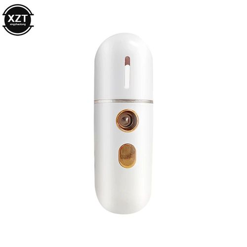 Pulvérisateur facial aste USB,humidificateur,nébuliseur,vapeur pour le visage,hydratant,instruments de beauté,outils de soins de la peau du visage - Type WHITE