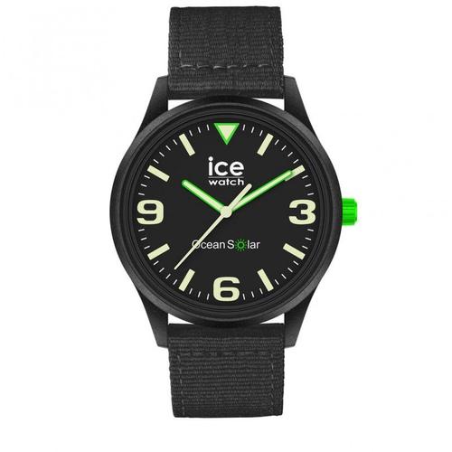 Ice Watch Ocean Solar Black Montre Mixte Medium 019647