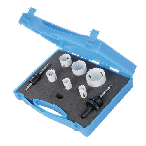 COFFRET DE SCIE-CLOCHES BI-METAL POUR ELECTRICIENS DE 18 à 51mm