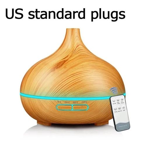 Machine d'aromathérapie intelligente en bois clair coloré Mars,humidificateur de brume domestique,supporter ficateur d'air pour chambre à coucher,500 ml - Type wood #B