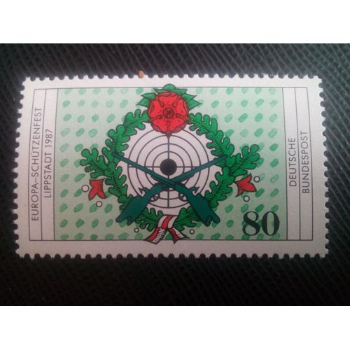Timbre Allemagne / Rfa Yt 1162 Emblème 1987 ( 150206 )