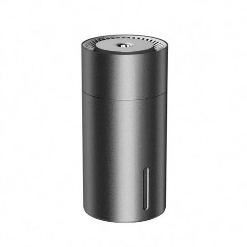 Humidificateur d'air à coque en alliage d'aluminium,charge USB,lumière colorée LED,ultrasons,vaporisateur muet,brumisation intelligente AI,brouillard pour voiture et maison - Type M301 USB Grey