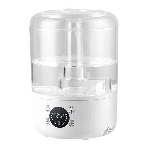 Humidificateur intelligent à brume fraîche avec arrêt automatique et télécommande,idéal pour la maison,la pépinière de bébé et les plantes - Type EU 4L