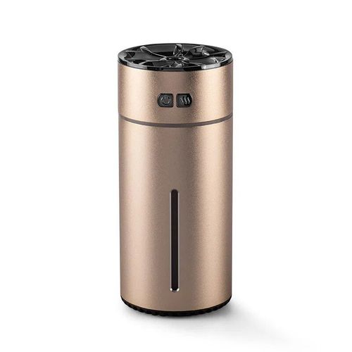 Mini humidificateur d'air portable sans fil pour voiture,aste par USB,buses pour touristes,démarrage et arrêt à bord,aromathérapie,diffuseur d'huiles essentielles - Type Golden