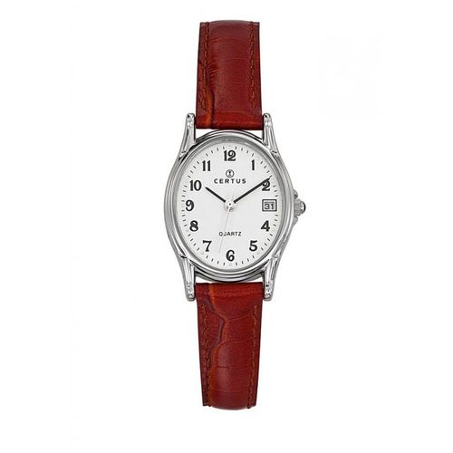 Certus Montre Femme Acier Cuir Marron 644523