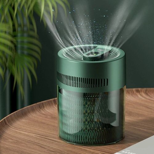 Humidificateur Intelligent sans Immersion,Filtre de Purification Ménager,Silencieux,Refroidissement de l'Eau Froide,Grande Capacité,Bureau - Type Emerald