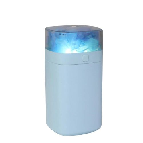 DuoDton-Humidificateur domestique intelligent de grande capacité,lampe de bureau,cadeau d'aromathérapie,USB,escales - Type blue