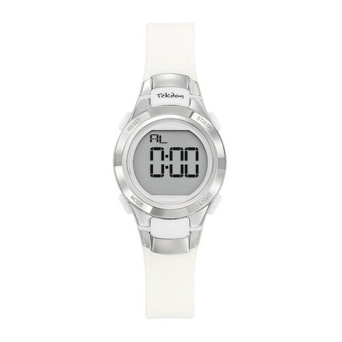 Tekday Montre Junior Silicone Blanc 654666