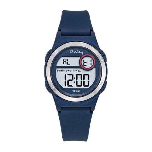 Tekday Montre Junior Silicone Bleu 654780