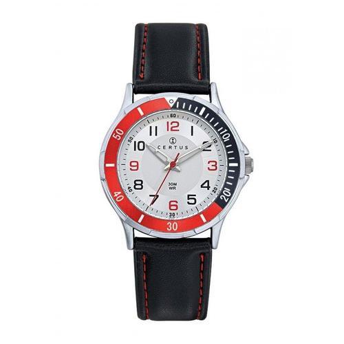 Certus Montre Enfant Cuir Synthétique Noir 647525