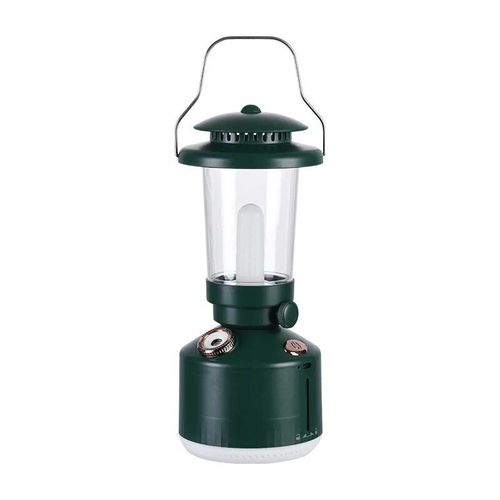 Humidificateur d'air sans fil avec lumière LED,lampe de camping,diffuseur d'aromathérapie,lampe à kérosène rétro aste par USB,brumisateur pour la maison - Type Green