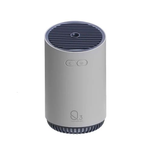 Humidificateur d'air à ultrasons sans fil,diffuseur portable USB,brumisateur domestique,batterie aste,2000mAh - Type Light Grey