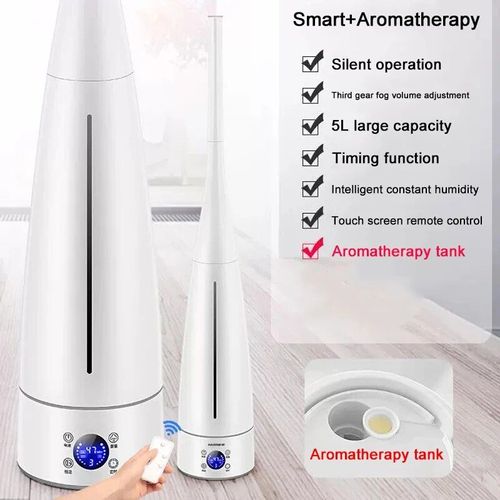 DMWD-Humidificateur d'air à ultrasons,diffuseur sur pied,brumisateur muet,brumisateur,vaporisateur d'anions,haute qualité,5L - Type Smart Essential oil
