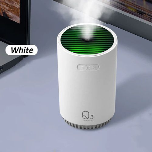 RapMist-Diffuseur d'air ultrasonique sans fil,320ml,2000mAh,aste par USB,diffuseur d'arômes,humidificateur,lampe - Type White
