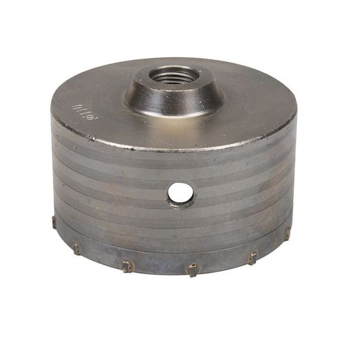 SCIE CLOCHE TREPAN TCT DE 110 MM TRANCHANTS EN CARBURE 1/2 BSP