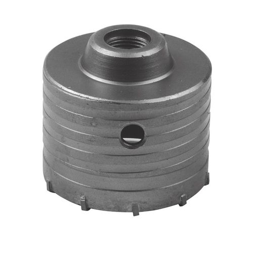 SCIE CLOCHE TREPAN TCT DE 80 MM TRANCHANTS EN CARBURE 1/2 BSP