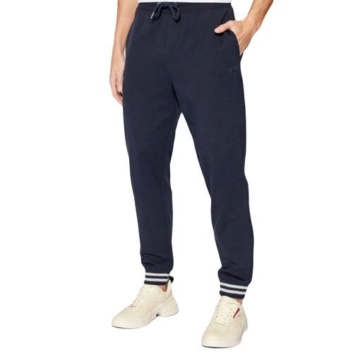 Jogging Guess Logo Triangle Classic Homme Bleu
