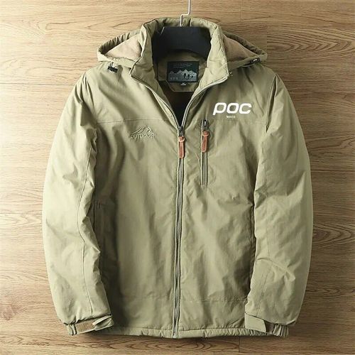 Veste De Cyclisme Bleue Avec Capuche Coupe-Vent Doublée De Sourire Veste Chaude À Capuche Pour Homme Manteau D'hiver Moto Poc Veste Imperméable M-5xl