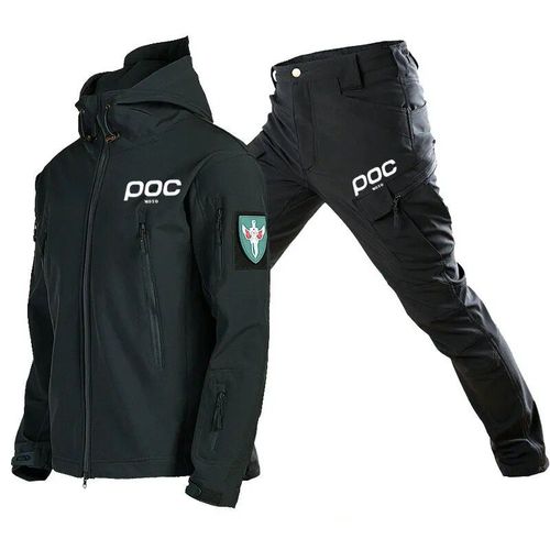 Moto Poc-Pantalon Long De Vélo Imperméable Pour Homme,Survêtement,Veste Coupe-Vent Trempée,Pêche,Randonnée,Chaud,Sourire,Hiver,Automne