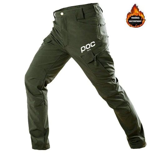 Moto Poc-Pantalon Long De Vélo Imperméable Pour Homme,Survêtement,Veste Coupe-Vent Trempée,Pêche,Randonnée,Chaud,Sourire,Hiver,Automne