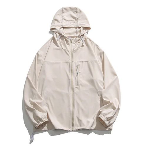 Veste De Randonnée Respirante À Capuche Pour Hommes,Veste De Printemps,Protection Solaire,Document Solide,Couple Imbibé,Uv,Amoureux,Cyclisme,Escalade