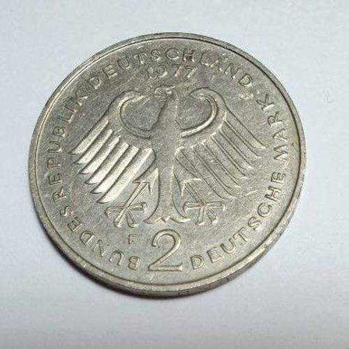Pièce 2 Deutsche Mark 1977