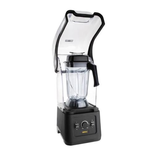 Blender Professionnel de Bar avec Capot d'Insonorisation Bol 2,5 L - Buffalo