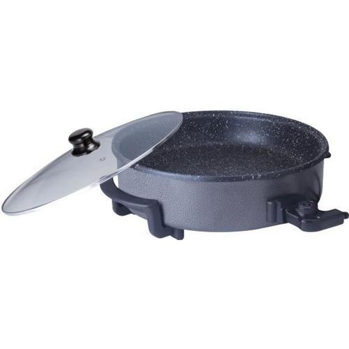 Haussmann Héritage® cuiseur muitifonction electric 42cm Revétement façon pierre(pizza pan) HM-E4209R