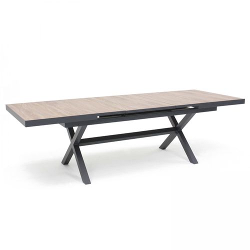 Table Extensible De Jardin En Aluminium Et Céramique